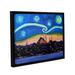 ArtWall Starry Night In Istanbul, Turkey Gallery Wrapped Floater-Framed Canvas in White | 36 H x 48 W x 2 D in | Wayfair 0ble208a3648f