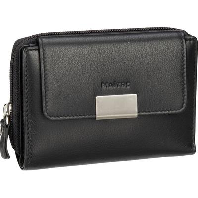 Maître Geldbörse Helena Diethilde Purse V15FZ Black Schwarz Damen Image