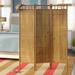 Bay Isle Home™ Vosburgh 3 Panel Room Divider Wood/Bamboo/Rattan in Brown | 63 H x 48 W x 2 D in | Wayfair 0688F3A3029245458A702CD2C9D24EE6