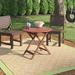 Andover Mills™ Ponce Dining Table Wood in Brown/Gray/White | 28 H x 32 W x 32 D in | Outdoor Dining | Wayfair BCHH7357 41919092