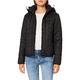 G-STAR RAW Damen Meefic Vertical Quilted Jacke, Schwarz (dk black D20114-B958-6484), XS