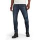 G-STAR RAW Herren 3301 Slim Fit Jeans, Blau (worn in hale navy restored 51001-B767-C599), 28W / 30L