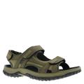 Drew Men's Warren 3 Strap - 12 Green Sandal E4