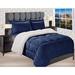 Ebern Designs All Season Comforter Set Down/Microfiber, Microsuede in Blue | Full | Wayfair 381DC7FD11B2403CB09E55A899FF98EC
