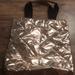 Victoria's Secret Bags | Gold Foil Victoria Secret Bag | Color: Black/Gold | Size: Os