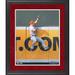 Mike Trout Los Angeles Angels Framed Autographed 16" x 20" The Catch Photograph