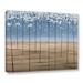 ArtWall Spring Dream Gallery Wrapped Canvas in Blue/Brown | 12 H x 18 W x 2 D in | Wayfair 0dic088a1218w