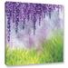 ArtWall Mellow Morning Gallery Wrapped Canvas in White | 36 H x 36 W x 2 D in | Wayfair 0dic070a3636w