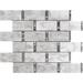 Tile Club 1.9" x 4" Marble Mosaic Subway Wall & Floor Tile Marble in White | 3.8 H x 1.9 W x 0.375 D in | Wayfair WFDC88R01A