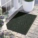 Matterly WaterHog Boxwood Indoor Outdoor Door Mat Synthetics in Green/Black | Rectangle 22" x 60" | Wayfair 20378592260