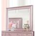 Rosdorf Park Cravens Dresser Mirror, Solid Wood in Gray/Yellow | 38.5 H x 46 W x 1.75 D in | Wayfair 7B608B1968CD418BB8006B2697E8C67D