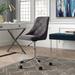 Andover Mills™ Kaneshiro Task Chair Upholstered/Metal in Gray | 31.5 H x 22.75 W x 24 D in | Wayfair 68F5608DB2154D7AB786C8E3FF7BBA71