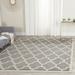 White 36 x 0.39 in Area Rug - Lark Manor™ Ammundsen Geometric Dark Grey/Beige Area Rug, Polypropylene | 36 W x 0.39 D in | Wayfair