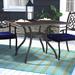 Darby Home Co Thomasson Metal Dining Table Metal in Black | 29.5 H x 39.5 W x 39.5 D in | Outdoor Dining | Wayfair DBHC7715 28203702