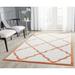 Orange 108 x 0.4 in Area Rug - Lark Manor™ Ammundsen Geometric Beige/Indoor/Outdoor Area Rug Polypropylene | 108 W x 0.4 D in | Wayfair