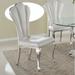 Rosdorf Park Dao Upholstered Dining Chair Upholstered, Stainless Steel | 46.45 H x 19.23 W x 26.38 D in | Wayfair 39055742C9124A978069E1EA99195117