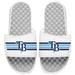 Men's ISlide White Tampa Bay Rays Varsity Stripes Slide Sandals