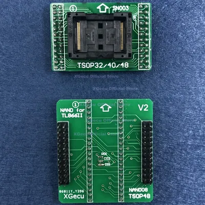 ANDK-Adaptateur/adaptateur IC TSOP48 NAND NAND08 uniquement pour programmeur TL866II plus pour