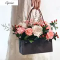 Boîte-cadeau étanche avec boîte à fleurs Foy emballage cadeau bouquet décorations de fête de