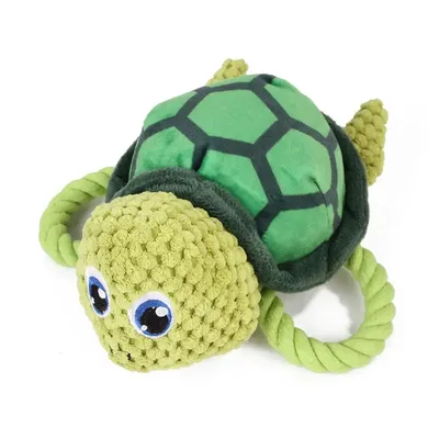 Jouets à mâcher pour chien animal de compagnie chiot mignon requin animaux en peluche tortue