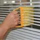Nettoyeur de vitres en microcarence brosse à livres plumeau pour climatiseur avec Airways lame de