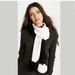Kate Spade Accessories | Kate Spade New York Color Block Muffler Scarf Nwot | Color: Black/White | Size: Os