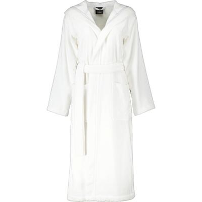Cawö Bademäntel Damen Kapuze Uni 827 weiß - 67 M Weiss