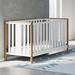 Storkcraft Modern Pacific 4-in-1 Convertible Crib Wood in Brown/Yellow | 34.17 H x 29.33 W x 54.57 D in | Wayfair 04622-281