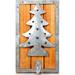 The Holiday Aisle® Buckthorn Wall Hook in Brown/Silver Wood/Metal in Brown/Gray | 8 H x 5 W x 0.75 D in | Wayfair 47B1CC0F18DA443C9D7BE120B0500EE8