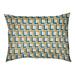 Wrought Studio™ Maillard Football Luxury Outdoor Dog Pillow Metal in Blue/White | 5 H x 40 W x 30 D in | Wayfair 38D9864D97A740BD8293CBBF46F973CA