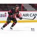 Thomas Chabot Ottawa Senators Unsigned Black Jersey Skating vs. Winnipeg Jets Photograph