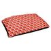 East Urban Home Escala Designer Rectangle Cat Bed Fleece in Red/Orange/Pink | 7 H x 52 W x 42 D in | Wayfair FCB1012405EC43A5B85C2A5944066AA3