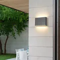 Applique Murale LED en Aluminium Imperméable Conforme à la Norme IP65 Luminaire Décoratif d'Nik