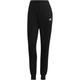 adidas Damen Essentials French Terry Logo Hose, Größe L in Schwarz/Weiß