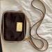 Michael Kors Bags | Michael Kors Brown Patent Leather Crossbody Bag | Color: Brown/Gold | Size: 6.5 X 5 X 1.5