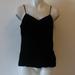 J. Crew Tops | J. Crew Velvet Sleeveless Adjustable Strap Top 6 * | Color: Black | Size: 6