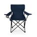 Arlmont & Co. Coova Folding Camping Chair Metal in Blue/Black | 33.8 H x 21 W x 16 D in | Wayfair 938DF48A8AD84FFABF506FB89DCCC8CB