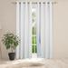 Everly Quinn Nonna Solid Blackout Curtain Panels Polyester in White | 84 H in | Wayfair 189A6472286247A78438DFE13C330C83