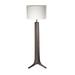 Cerno Forma 72" Floor Lamp Metal in White/Black | 72 H x 22 W x 22 D in | Wayfair 05-300-BDL