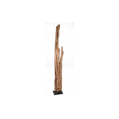 SIT Möbel Treibholzskulptur Teak | L 30 x B 30 x H 200 cm | natur | 07900-99 | Serie ROMANTEAKA