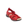 Extra Wide Width Women's The Trek Sandal by Comfortview in Hot Red (Size 9 1/2 WW)