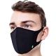 AIRINUM Lite Air Mask, Reusable Face Mask with 5-Layer Filter for Men, Women and Kids | Fashion Cover Washable Cloth Face Mask with 2 Filters (L, Storm Black)