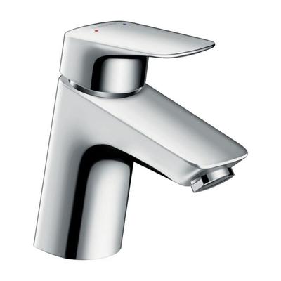 Logis - Waschtisch Einhebelmischer 70, mit Ablaufgarnitur Push-Open, verchromt 71077000 - Hansgrohe