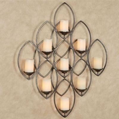 Iona Wall Sconce Candelabra Gun Metal , Gun Metal