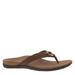 Vionic Tide Aloe - Womens 8 Brown Sandal Medium