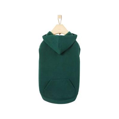 Frisco Dog & Cat Basic Hoodie, Forest Green, Small
