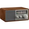 Sangean SG-116 AM/FM Analog Tabletop Radio (Walnut/Silver) SG-116