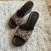 Coach Shoes | Coach Wedge Sandals | Color: Brown | Size: 10