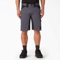 Dickies Men's Flex Performance Workwear Gdt Cargo Shorts, 11" - Gray/black Size 38 (WD4903)