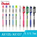 Pentel – crayons mécaniques japonais AX105/107 fournitures de bureau et d'école 0.5mm 0.7mm
